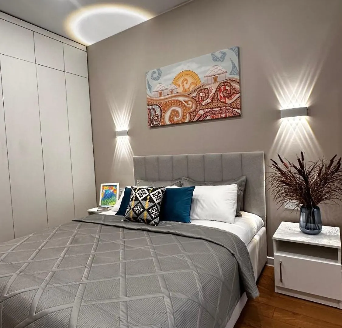 1 Bedroom Lux Apartment In Comfort City Residence Almaty 0*,