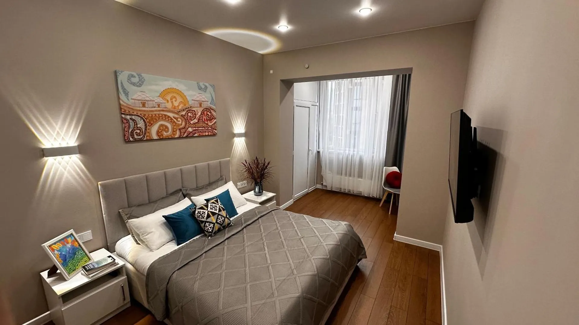 1 Bedroom Lux Apartment In Comfort City Residence Almaty 0*,